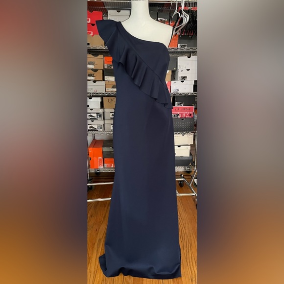 Jessica Howard Dresses Jessica Howardsleeveless One Shoulder Ruffle